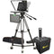 ikan PT4500 15" Teleprompter, Tripod & Dolly Turnkey with SDI Widescreen Talent Monitor & Hard Travel Case