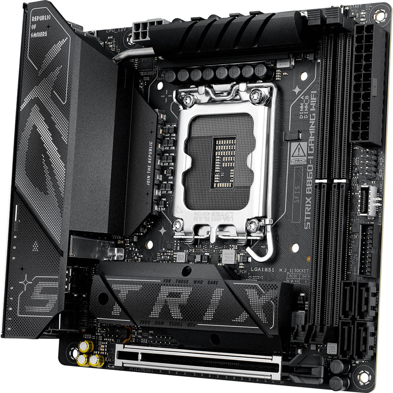 ASUS Republic of Gamers STRIX B860-I GAMING WIFI LGA 1851 Mini-ITX Motherboard