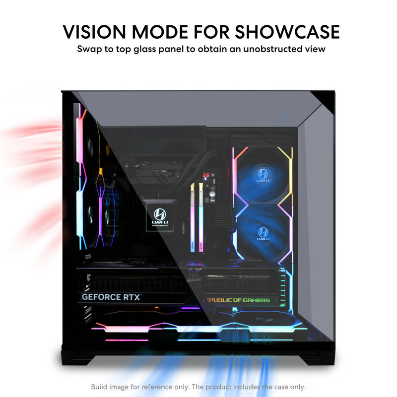 Lian Li 011 Vision Compact Mid-Tower Case (Black)