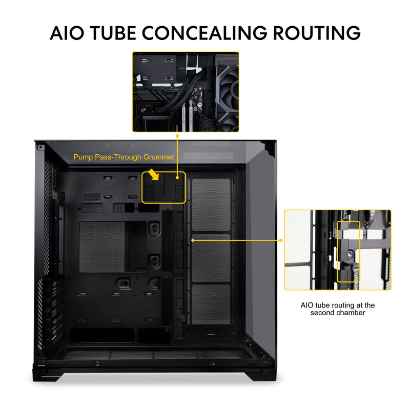 Lian Li 011 Vision Compact Mid-Tower Case (Black)