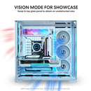 Lian Li 011 Vision Compact Mid-Tower Case (White)