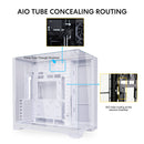 Lian Li 011 Vision Compact Mid-Tower Case (White)