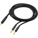 Beyerdynamic Double-Sided Stereo Cable with Locking Mechanism for Balanced-Mode Use (4-Pin 2.5mm to Two 3.5mm, 4.6')
