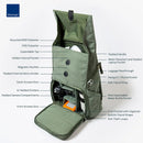 Brevite The Runner Camera Backpack (Powder Teal)