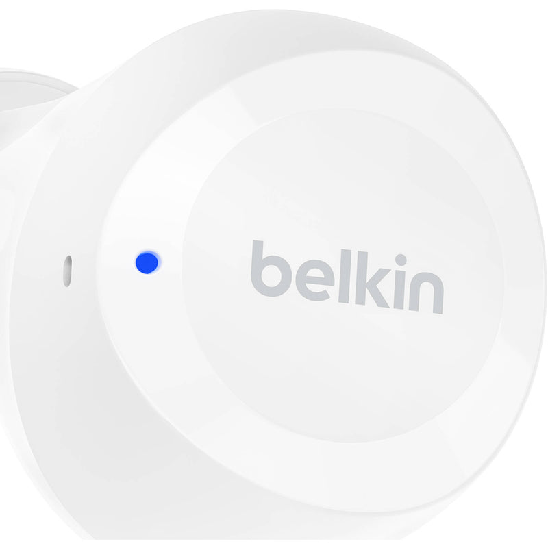 Belkin SoundForm Bolt 2 True Wireless Earbuds (White)