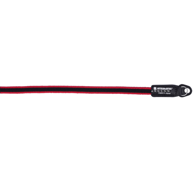Artisan & Artist ACAM-310A Silk Cord Camera Strap (Black/Red)