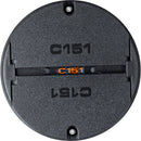 Zemlin Photo Lens Cap for Canon EF 600mm f/4L IS USM & RF 600mm f/4L IS USM (Orange Ring)