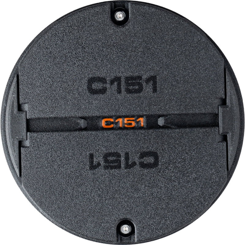 Zemlin Photo Lens Cap for Canon EF 600mm f/4L IS USM & RF 600mm f/4L IS USM (Orange Ring)