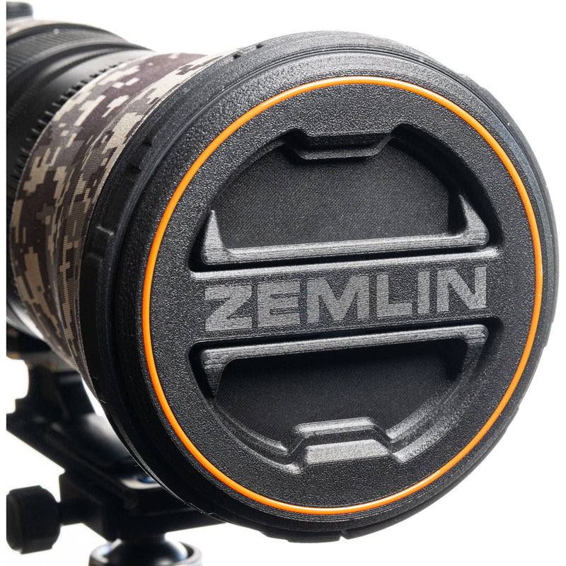 Zemlin Photo Lens Cap for Canon EF 600mm f/4L IS USM & RF 600mm f/4L IS USM (Orange Ring)