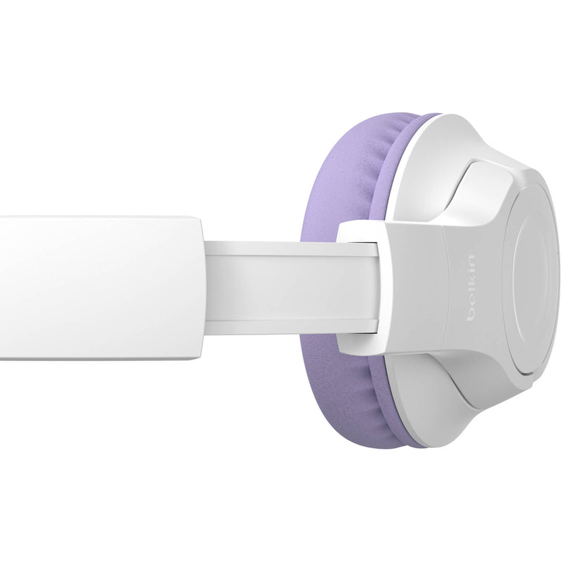 Belkin SoundForm Inspire Over-Ear Headset for Kids (Lavender)