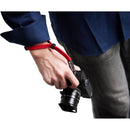 Artisan & Artist ACAM-311A Silk Cord Camera Hand Strap (Red, 8.3")