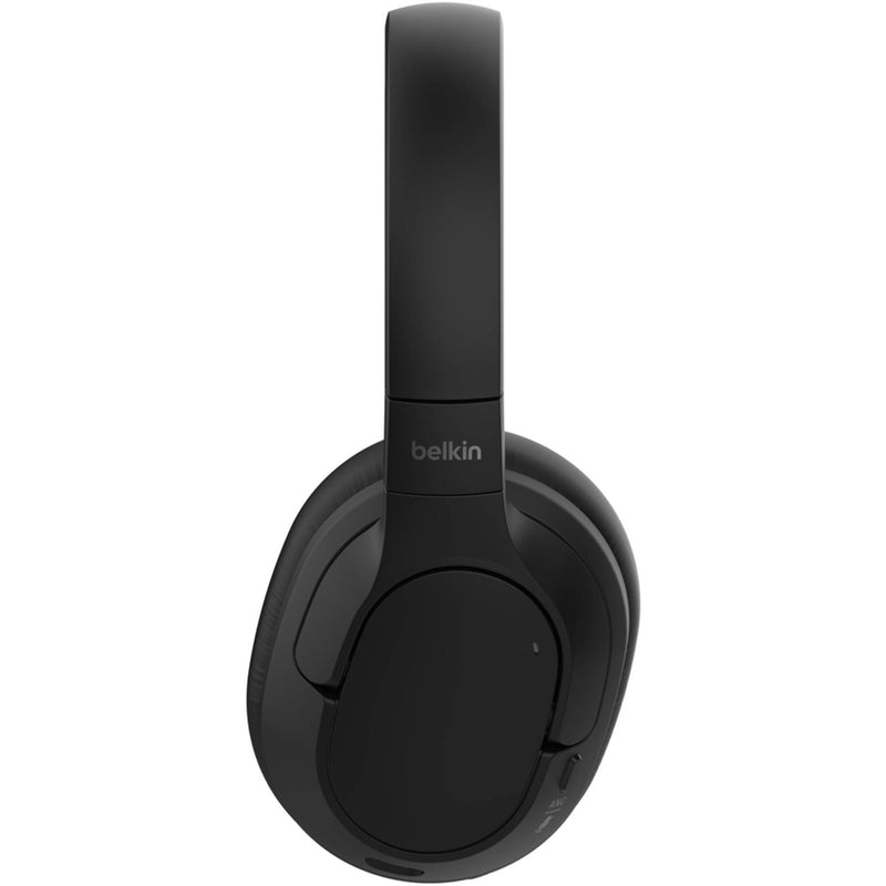 Belkin SoundForm Isolate Wireless Noise-Canceling Over-Ear Headphones (Black)
