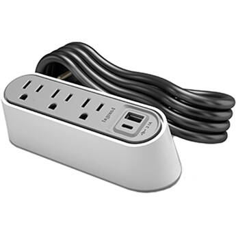 Wiremold Products 3-Outlet Desktop Power Center Slim with USB (White)