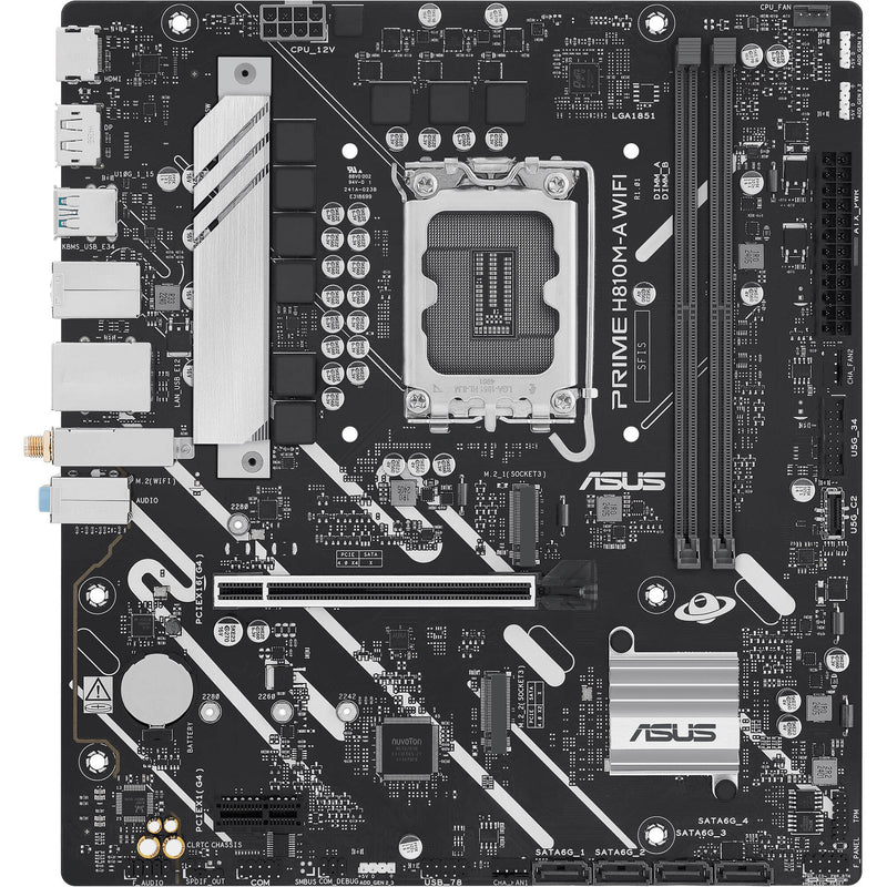 ASUS PRIME H810M-A WIFI-CSM LGA 1851 M-ATX Motherboard