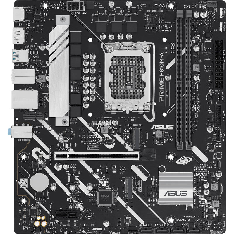ASUS PRIME H810M-A-CSM LGA 1851 M-ATX Motherboard