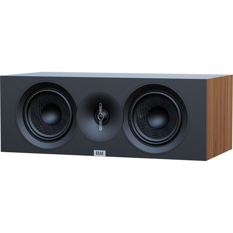 ELAC Debut 3.0 DC53 Center Channel Speaker (Walnut)