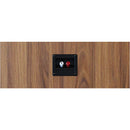 ELAC Debut 3.0 DC53 Center Channel Speaker (Walnut)