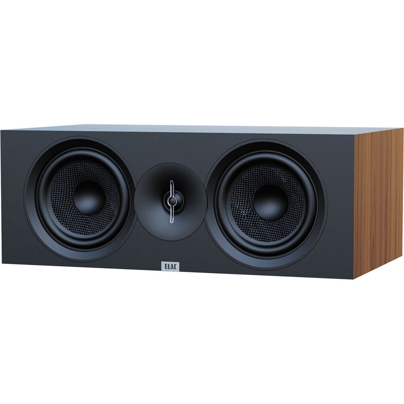 ELAC Debut 3.0 DC63 Center Channel Speaker (Walnut)