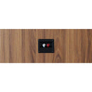 ELAC Debut 3.0 DC63 Center Channel Speaker (Walnut)