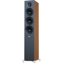 ELAC Debut 3.0 DF53 Floorstanding 3-Way Speaker (Walnut, Single)