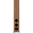 ELAC Debut 3.0 DF53 Floorstanding 3-Way Speaker (Walnut, Single)