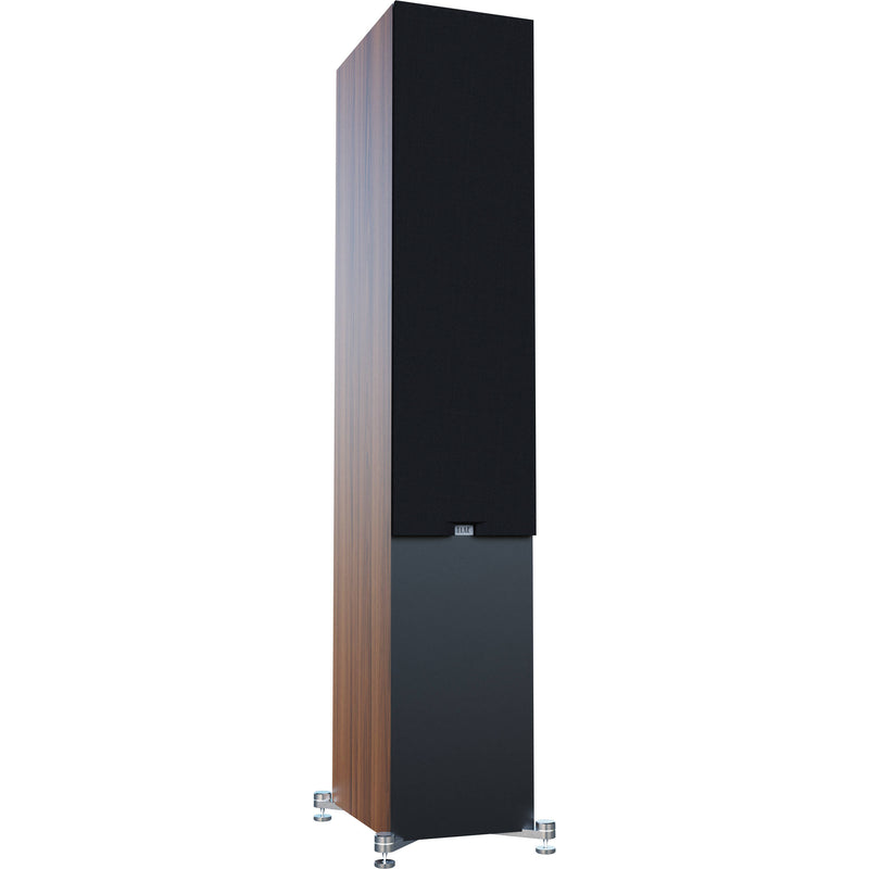 ELAC Debut 3.0 DF63 Floorstanding 3-Way Speaker (Walnut, Single)