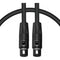 Genaray Mini 3-Pin Female to Mini 3-Pin Female DMX Cable (1')