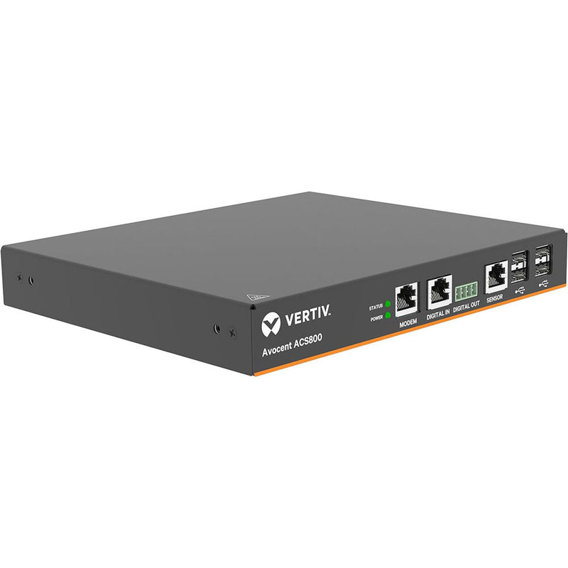 Vertiv Avocent Avocent 4-Port ACS800 Serial Console with external AC/DC Power Brick