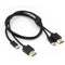 Kinefinity USB-C and HDMI Combo Viewfinder Cable (19.7")