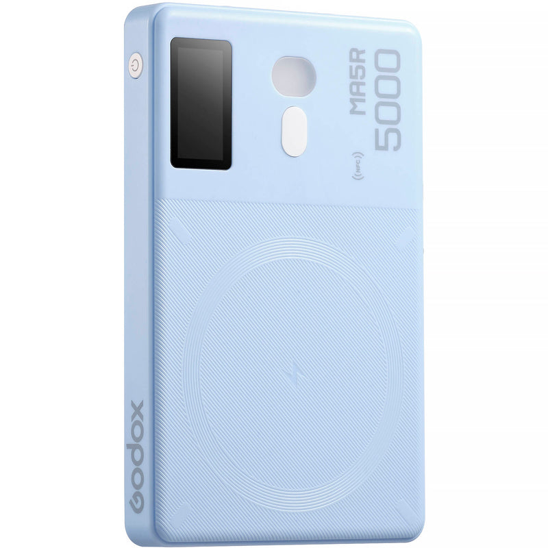 Godox MA5R RGB LED Light and Power Bank (Blue)