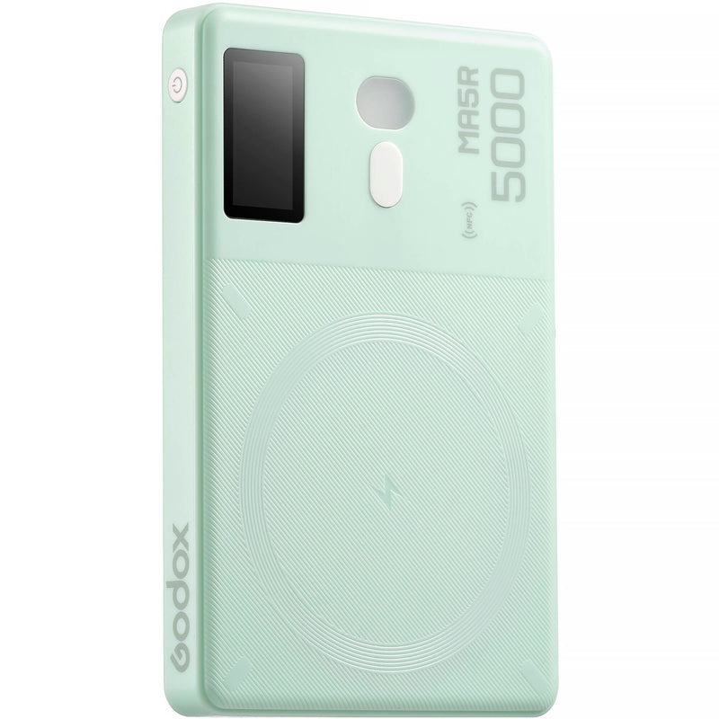 Godox MA5R RGB LED Light and Power Bank (Green)