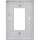RDL European Plate Adapter (Single Gang, Black)