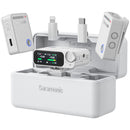 Saramonic Ultra 2-Person Digital Wireless Omnidirectional Microphone System for Cameras and Mobile Devices (White)
