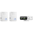 Saramonic Ultra 2-Person Digital Wireless Omnidirectional Microphone System for Cameras and Mobile Devices (White)