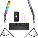 Neewer BH20C RGB Light Tube (2-Light Kit)