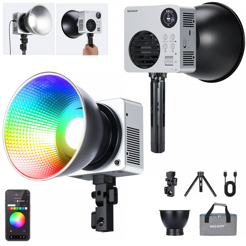 Neewer HB80C RGBWW Mini LED Monolight
