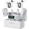 Saramonic Ultra 2-Person Digital Wireless Omnidirectional Lavalier Microphone System for Cameras and Mobile Devices (White)