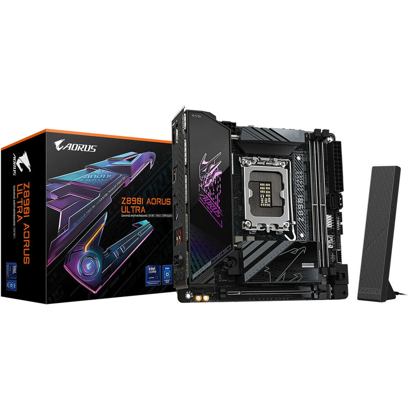 Gigabyte Z890I AORUS ULTRA LGA 1851 Mini-ITX Motherboard (Matte Black)