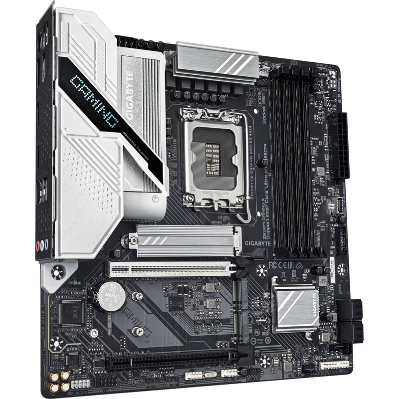 Gigabyte Z890M GAMING X LGA 1851 Micro-ATX Motherboard (Matte Black)