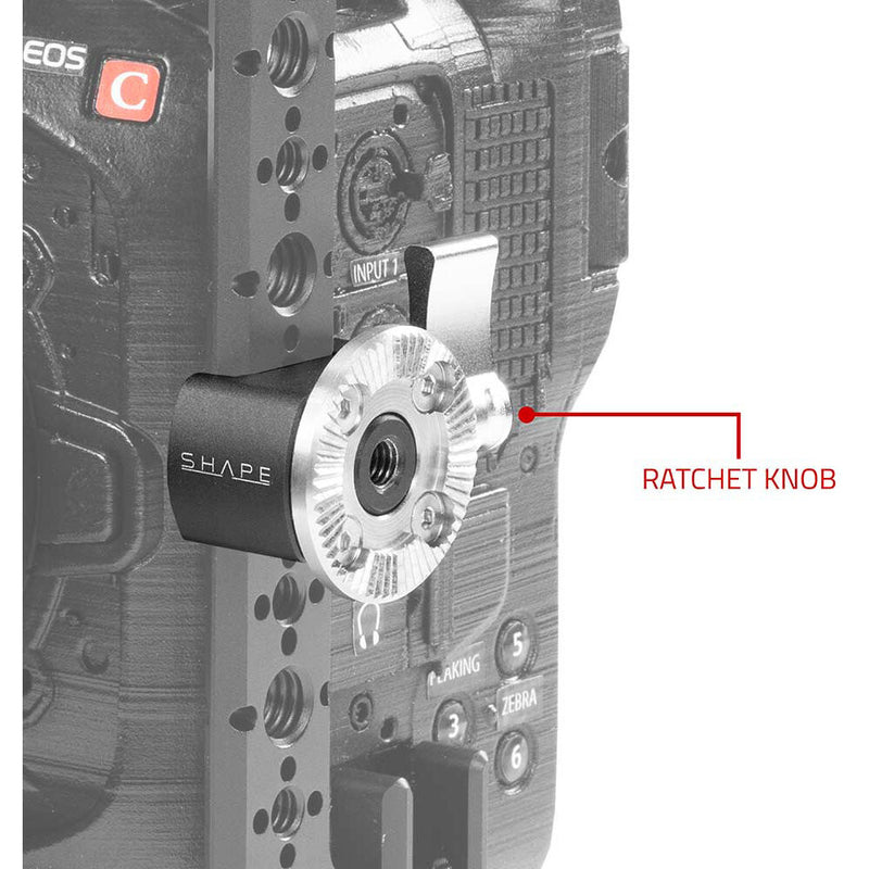SHAPE NATO Clamp to ARRI Rosette Adapter