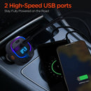 HyperGear IntelliCast Road FM Transmitter & 2-Port USB Car Charger