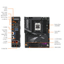 Gigabyte X870 AORUS ELITE WIFI7 AM5 ATX Motherboard
