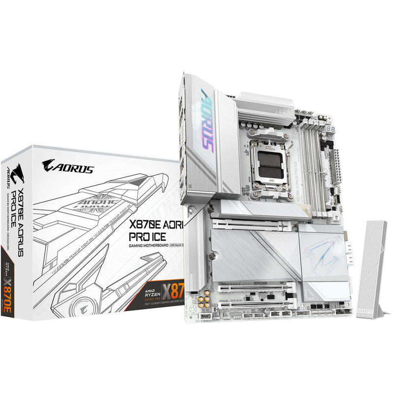 Gigabyte X870E AORUS PRO ICE AM5 ATX Motherboard