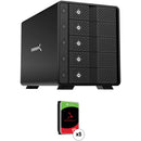 Sabrent USB 3.2 Gen 2 5-Bay 3.5" SATA Hard Drive Tray-Less Docking Station 60TB Kit
