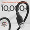 HyperGear Flexi Pro USB-C to Lightning Cable (10', Black)