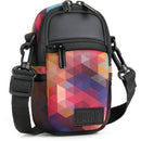 USA GEAR Compact Weatherproof Digital Camera Case (Geometric)
