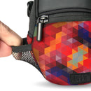USA GEAR Compact Weatherproof Digital Camera Case (Geometric)