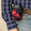 USA GEAR Compact Weatherproof Digital Camera Case (Geometric)