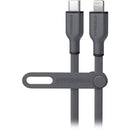 HyperGear Flexi Pro USB-C to Lightning Cable (10', Gray)