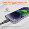 HyperGear Flexi Pro USB-C to Lightning Cable (10', Gray)
